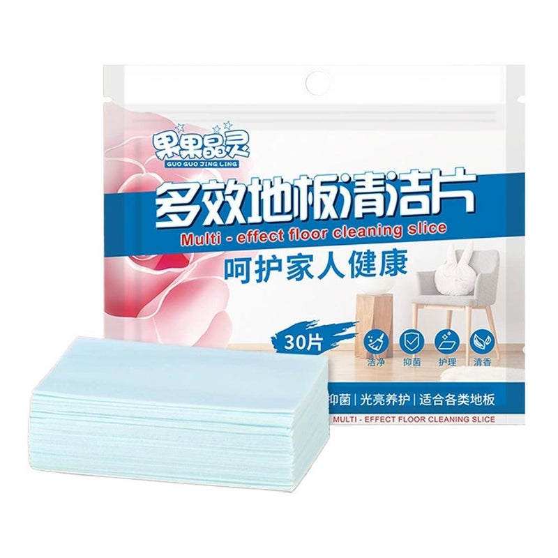 Multi-purpose floor cleaning sheets for tile floors, 30 sheets/pack, source manufacturer.